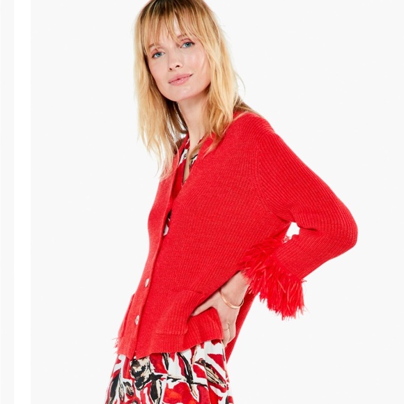 Nic + Zone fringe‎ sleeve cardigan - Picture 2 of 6